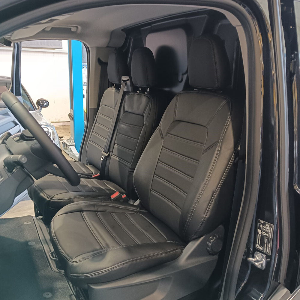 Pasvorm Stoelhoezen Ford Tourneo Custom mpv (2024-Heden) - Kunstleer
