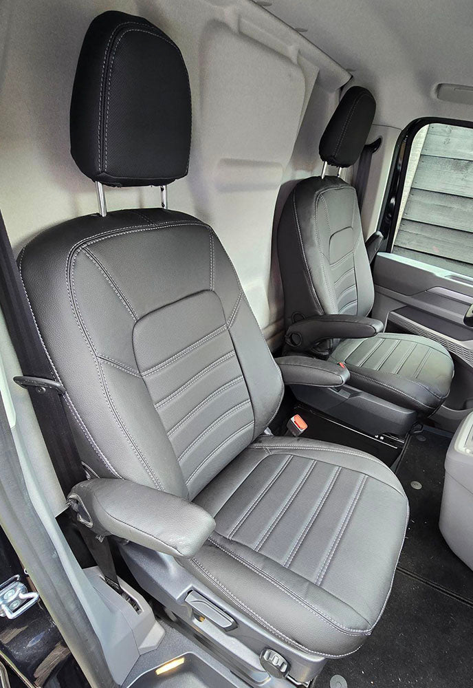 Pasvorm Stoelhoezen Ford Tourneo Custom mpv (2024-Heden) - Kunstleer