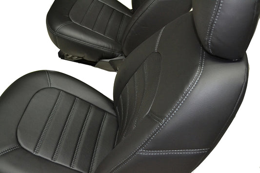 Pasvorm Stoelhoezen Volkswagen Golf V Variant stationwagon (2007-2009) - Kunstleer