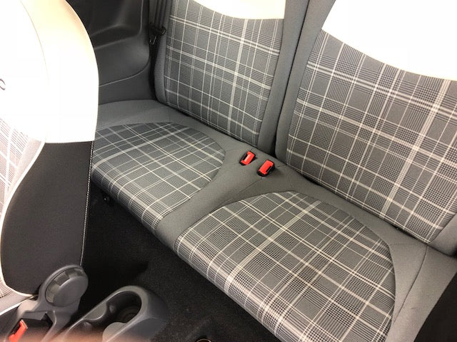 Pasvorm Stoelhoezen Fiat 500 hatchback (2007-2013) - Kunstleer