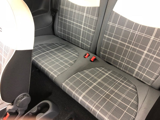 Pasvorm Stoelhoezen Fiat 500 hatchback (2007-2013) - Kunstleer