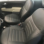 Pasvorm Stoelhoezen Fiat 500 hatchback (2007-2013) - Kunstleer