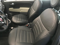 Pasvorm Stoelhoezen Fiat 500 hatchback (2007-2013) - Kunstleer