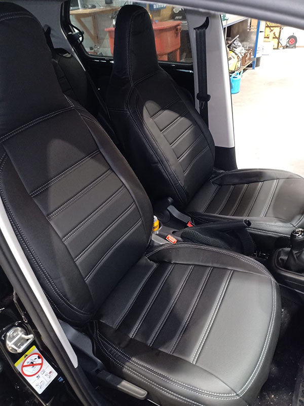 Pasvorm Stoelhoezen Skoda Citigo 3-deurs (2012-Heden) - Kunstleer