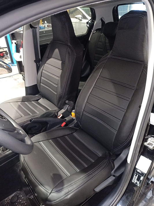 Pasvorm Stoelhoezen Volkswagen Up hatchback (2012-Heden) - Kunstleer