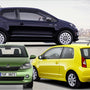Pasvorm Stoelhoezen Volkswagen Up hatchback (2012-Heden) - Kunstleer