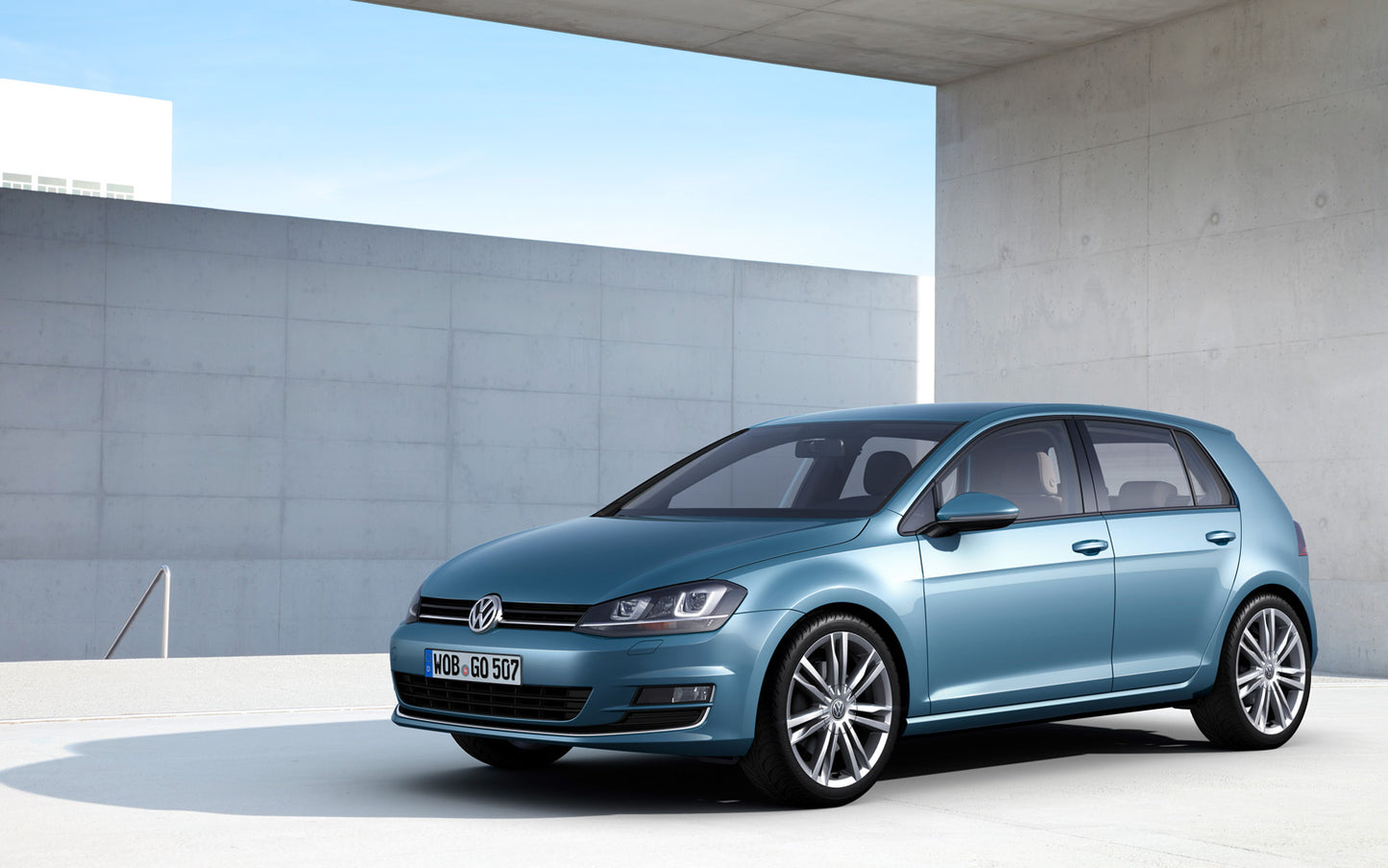 Pasvorm Stoelhoezen Volkswagen Golf VII hatchback (2012-2019) - Kunstleer