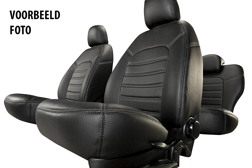 Pasvorm Stoelhoezen Ford Ranger dubbel cabine pick-up (2011-2023) - Kunstleer