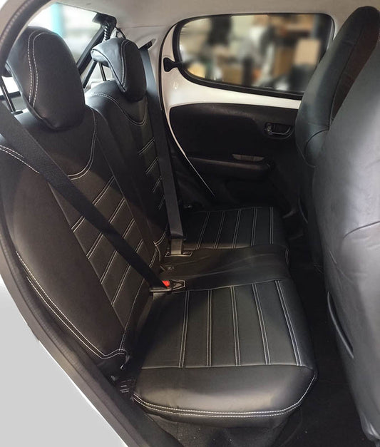 Pasvorm Stoelhoezen Citroen C1 hatchback (2014-2022) - Kunstleer