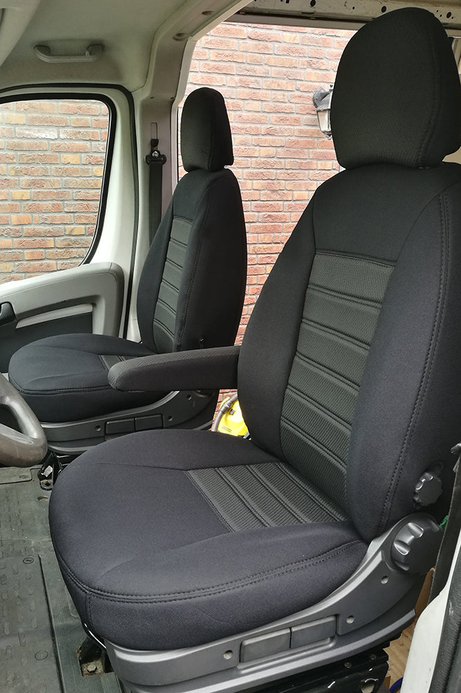 Pasvorm Stoelhoezen Opel Movano Bestelwagen (2021-Heden) - Stof
