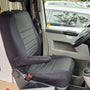 Pasvorm Stoelhoezen Volkswagen T5 Bestelwagen (2003-2015) - Stof