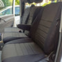 Pasvorm Stoelhoezen Mercedes Vito 639 (dubbel cabine luxe) Bestelwagen (2003-2014) - Stof