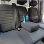 Pasvorm Stoelhoezen Mercedes Vito 639 (dubbel cabine luxe) Bestelwagen (2003-2014) - Stof