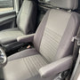 Pasvorm Stoelhoezen Mercedes Vito 639 (dubbel cabine luxe) Bestelwagen (2003-2014) - Stof