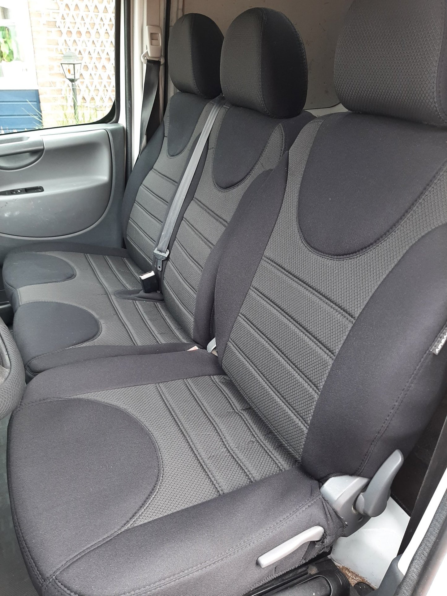 Pasvorm Stoelhoezen Citroen Jumpy Bestelwagen (2006-2016) - Stof