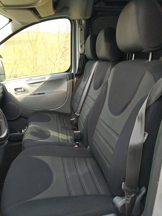 Pasvorm Stoelhoezen Citroen Jumpy Bestelwagen (2006-2016) - Stof