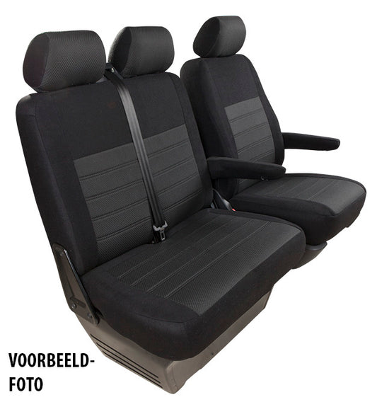 Pasvorm Stoelhoezen Nissan Interstar Bestelwagen (2022-2024) - Stof