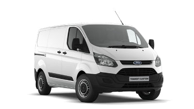 Pasvorm Stoelhoezen Ford Transit Custom (dubbel cabine) bestelwagen (2015-2023) - Stof