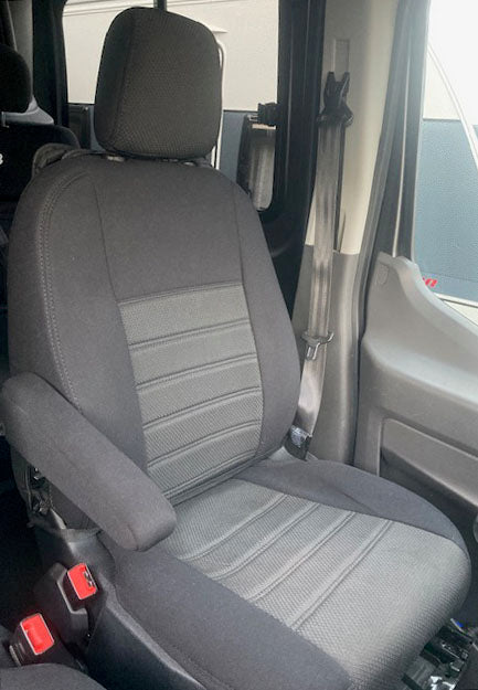 Pasvorm Stoelhoezen Ford Transit Bestelwagen (2014-Heden) - Stof