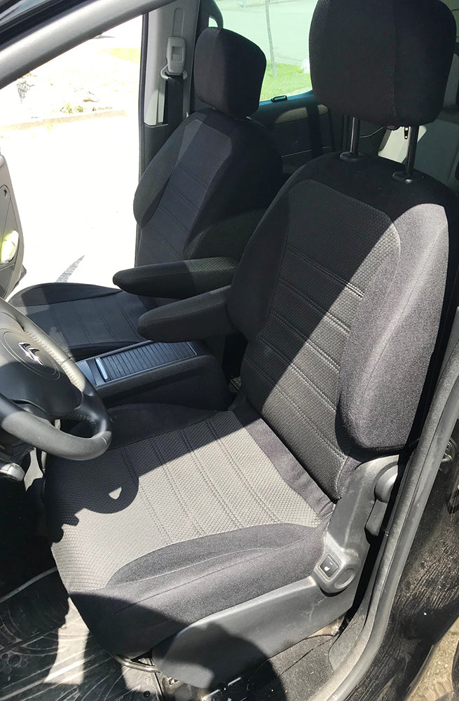 Pasvorm Stoelhoezen Peugeot Partner Tepee mpv (2008-2018) - Stof