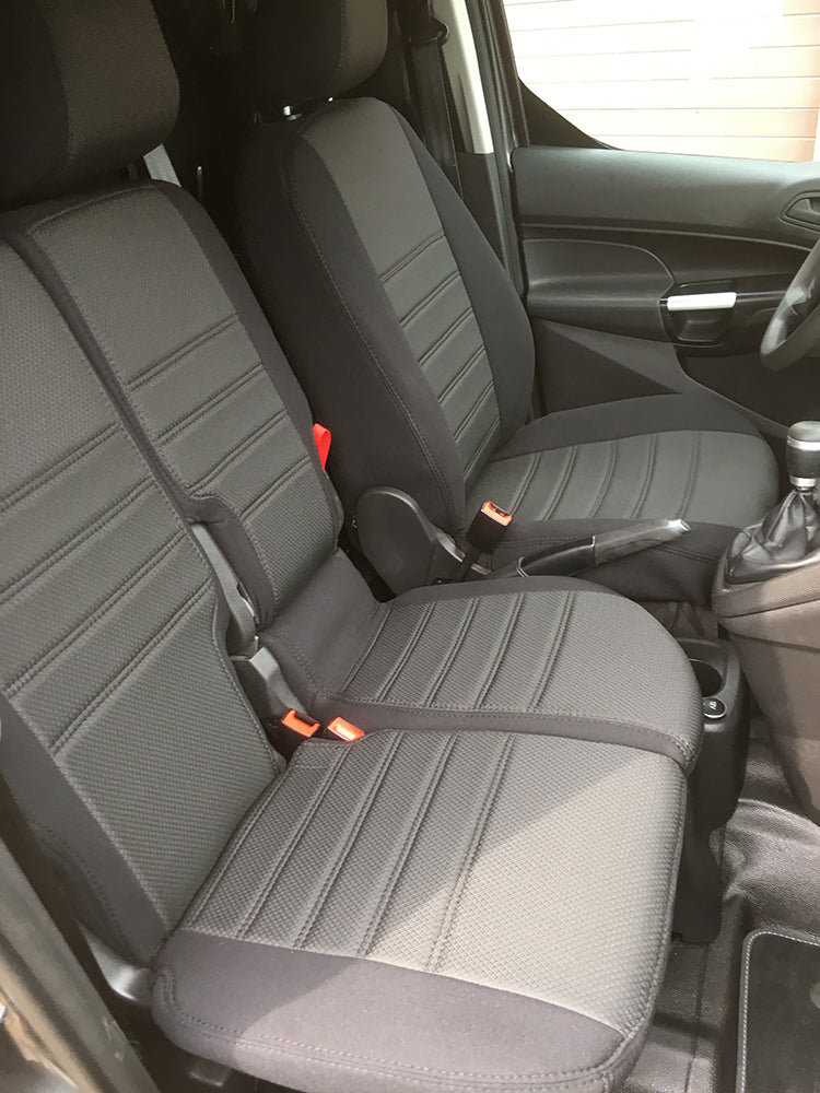 Pasvorm Stoelhoezen Ford Transit Connect Bestelwagen (2014-2016) - Stof