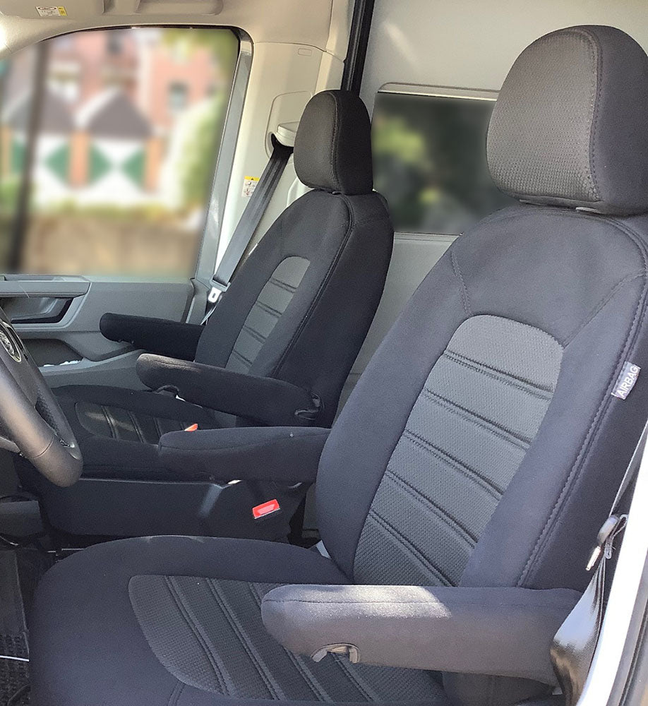 Pasvorm Stoelhoezen Volkswagen Crafter Bestelwagen (2017-Heden) - Stof