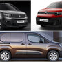 Pasvorm Stoelhoezen Citroen Berlingo (ook e-Berlingo) Bestelwagen (2018-Heden) - Stof