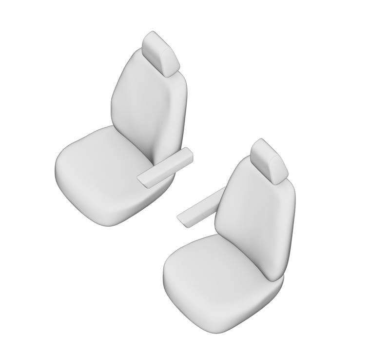 Pasvorm Stoelhoezen Ford Tourneo Connect mpv (2022-Heden) - Stof