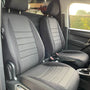 Pasvorm Stoelhoezen Volkswagen Caddy Maxi Combi mpv (2015-2020) - Stof