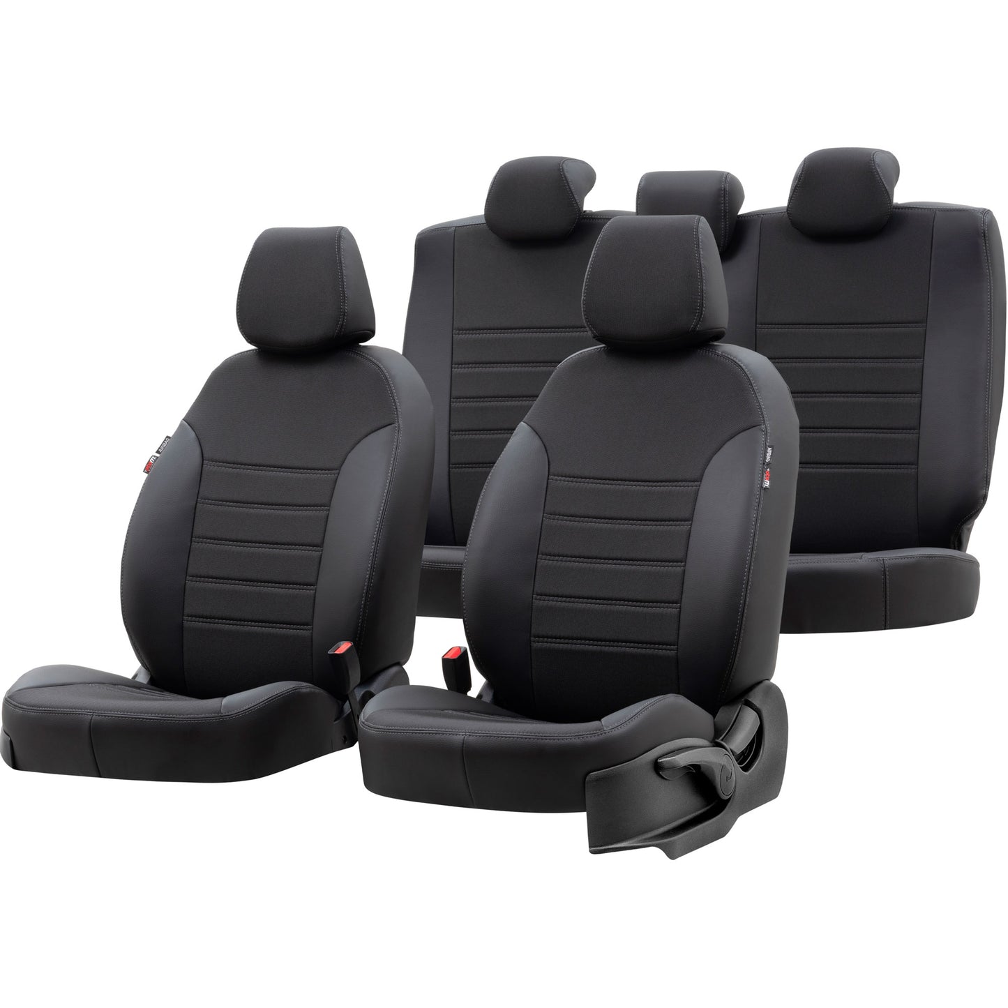 Pasvorm Stoelhoezen Ford Ranger dubbel cabine pick-up (2011-2023) - Stof
