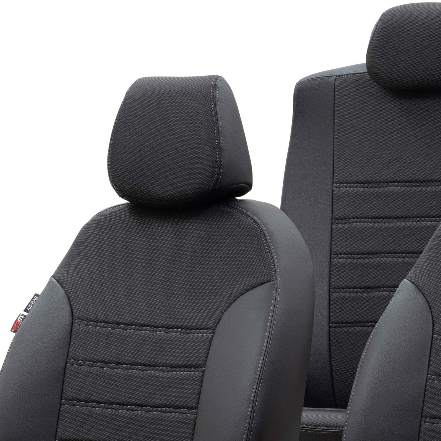 Pasvorm Stoelhoezen Ford Ranger dubbel cabine pick-up (2011-2023) - Stof
