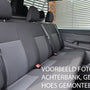 Pasvorm Stoelhoezen Toyota Proace Electric Bestelwagen (2021-Heden) - Stof