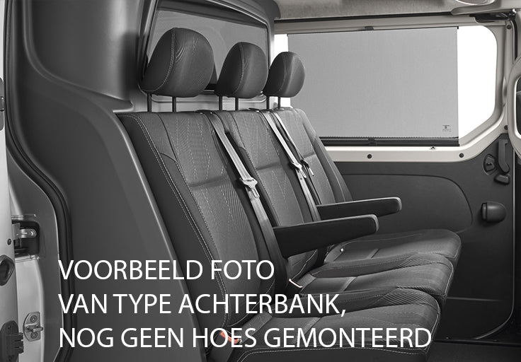 Pasvorm Stoelhoezen Citroen Jumper Bestelwagen (2006-Heden) - Stof