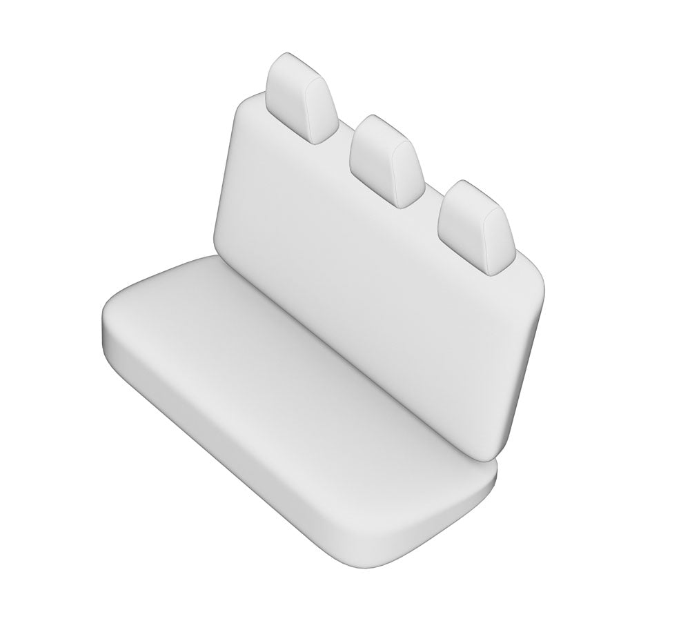 Pasvorm Stoelhoezen Renault Trafic (dubbel cabine) Bestelwagen (2014-Heden) - Stof