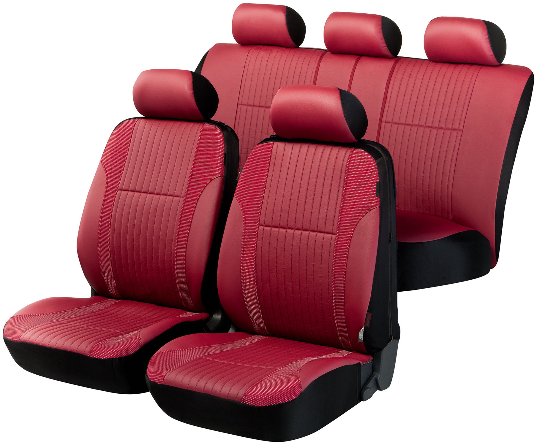 Autostoelhoezen - Medway - Rood