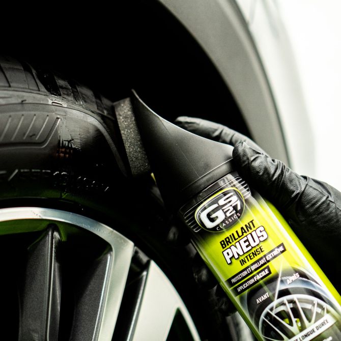 Bandenzwart 2 in 1 GS27 Tyre Gloss (inclusief applicatiespons)