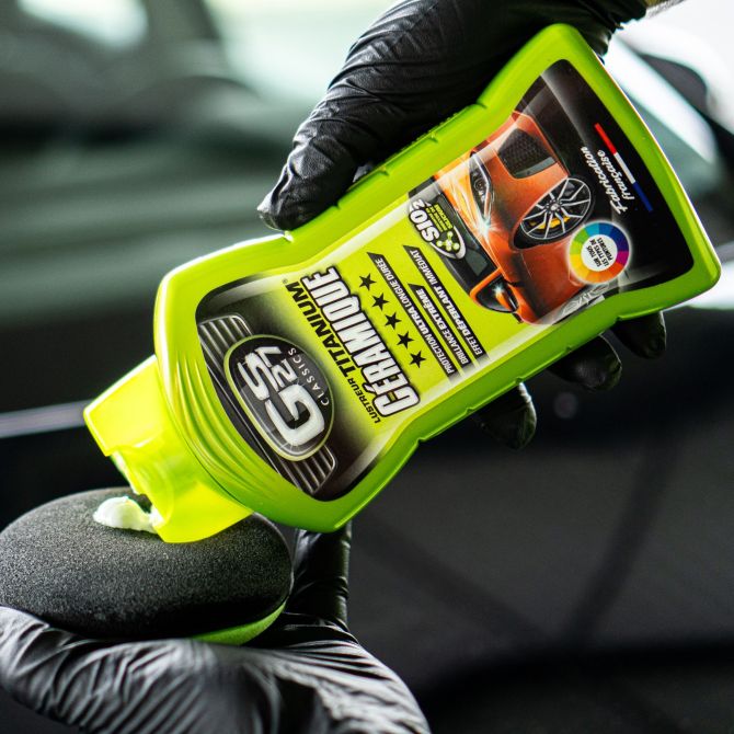 GS27 Titanium Ceramic Wax  500 ml - 3 delige set