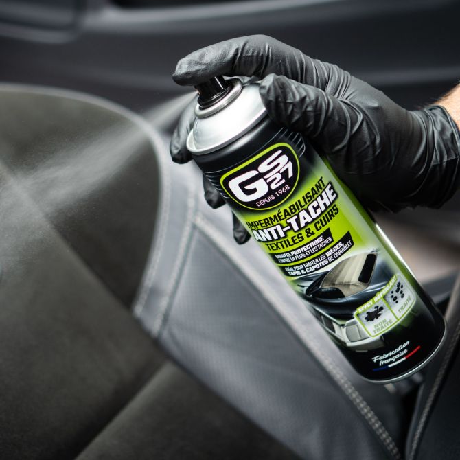 GS27 Vlekwerende impregneerspray voor textiel en leer (waterafstotend)