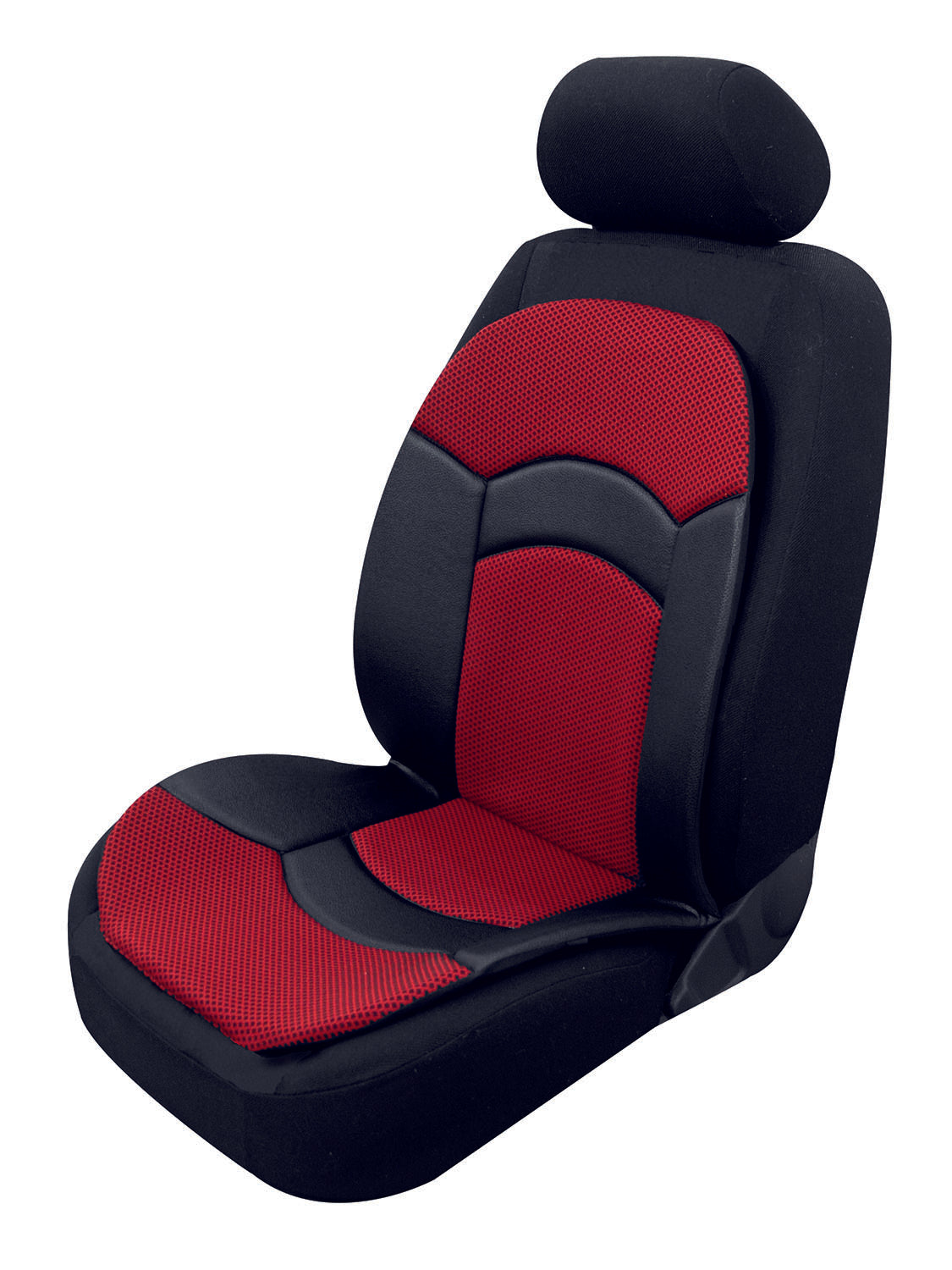 Universele stoelkussen -  Milano - rood - Tijdelijk uitverkocht